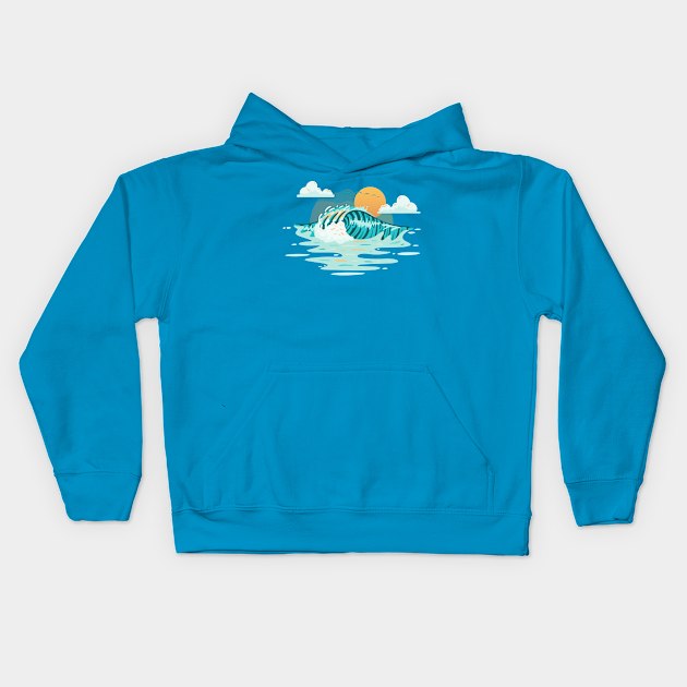 pipeline Kids Hoodie by zachroszczewski